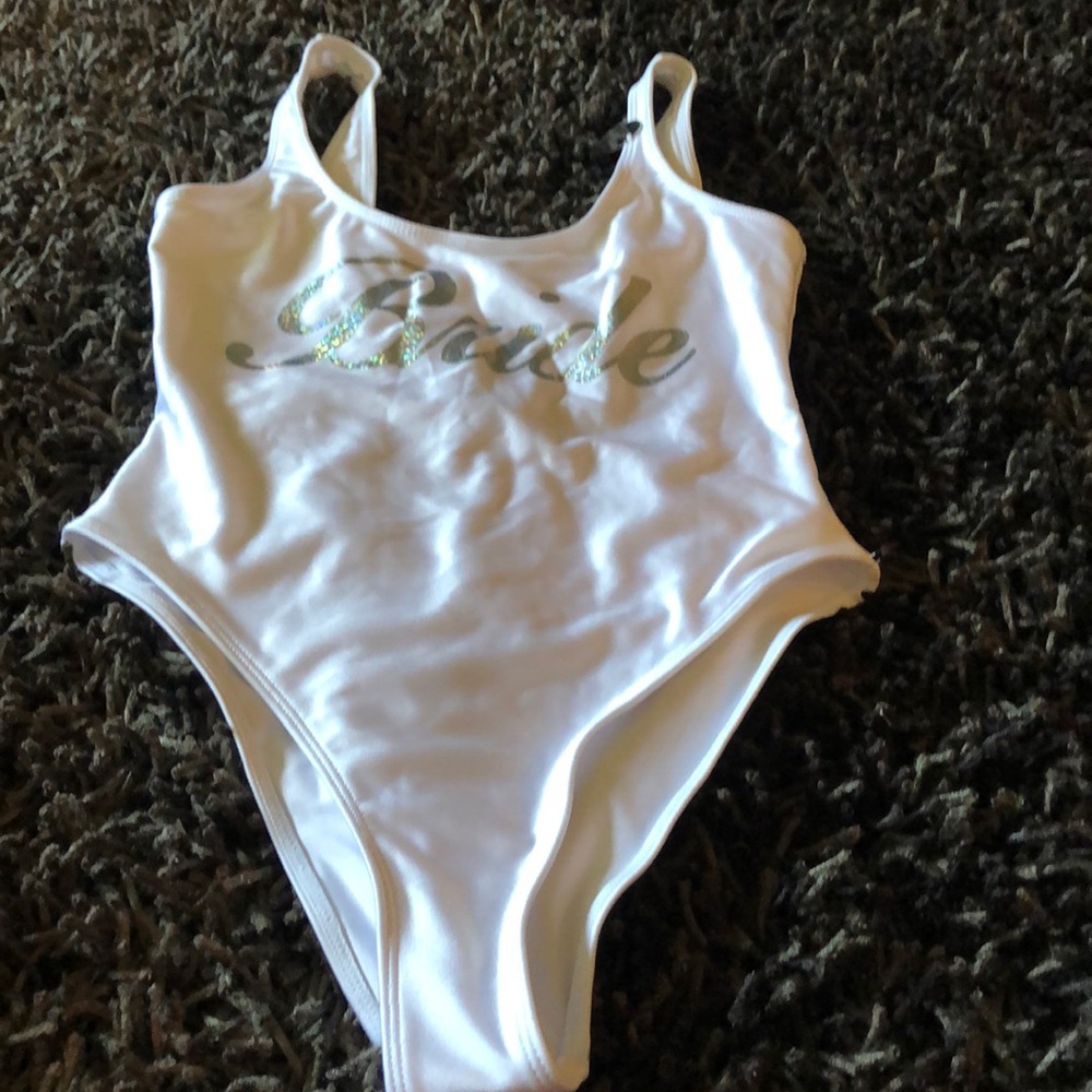 Bride bathing suit